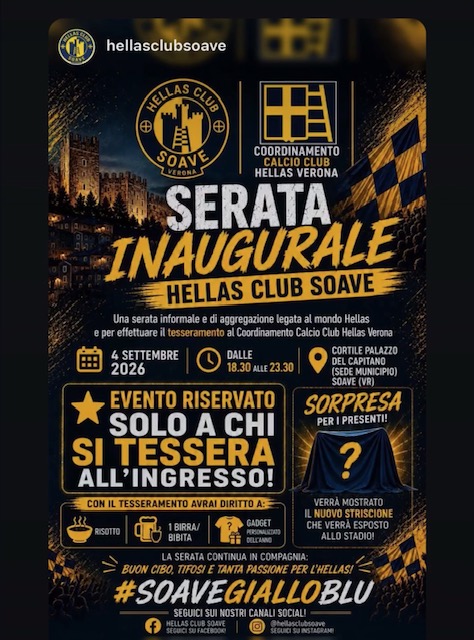 Inaugurazione Calcio Club SOAVE