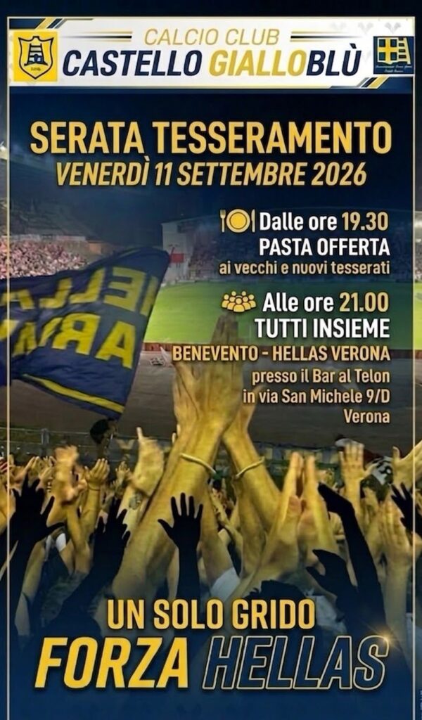 Tesseramento Calcio Club Castello Gialloblù - Montorio